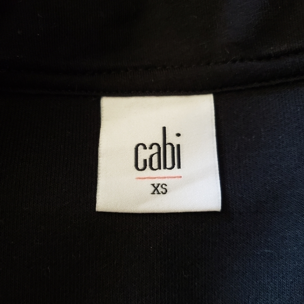 🌻CABI Sporty Sprint Jacket Zip Up Curve Back Hem #3378, Size XS - Picture 10 of 10